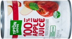 Tipton-Grove-frozen-apple-juice-concentrate package