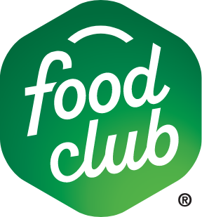 Food Club logo on green background